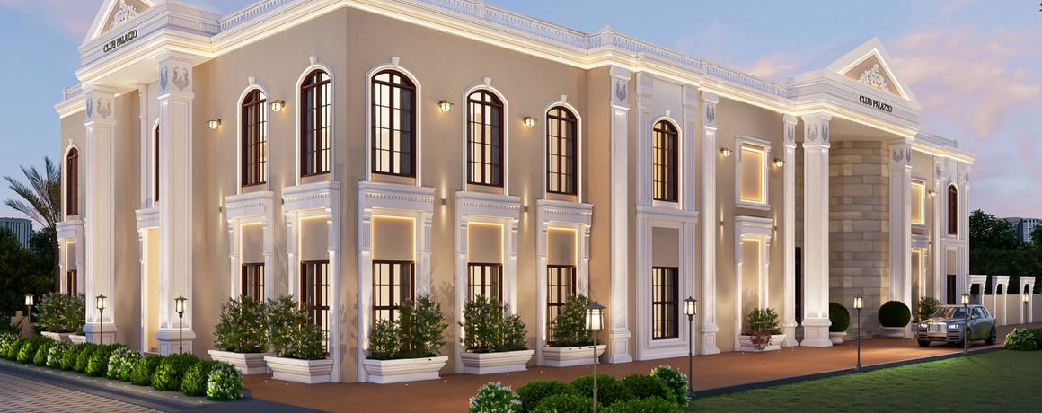 Adityaram Palace City – clubhouse exterior (artist's impression)